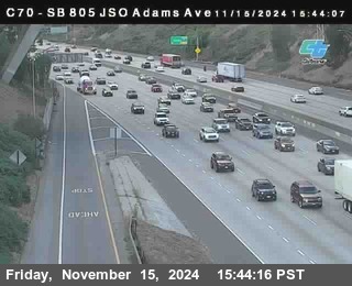 SB 805 at Madison Ave (Off Ramp)