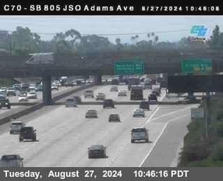 SB 805 at Madison Ave (Off Ramp)