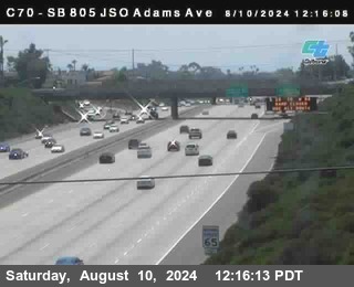 SB 805 at Madison Ave (Off Ramp)