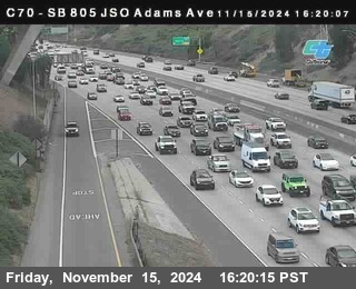 SB 805 at Madison Ave (Off Ramp)