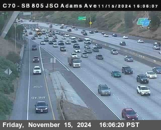 SB 805 at Madison Ave (Off Ramp)