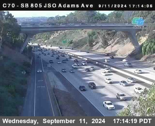 SB 805 at Madison Ave (Off Ramp)