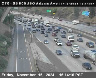 SB 805 at Madison Ave (Off Ramp)