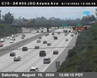 SB 805 at Madison Ave (Off Ramp)