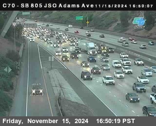 SB 805 at Madison Ave (Off Ramp)