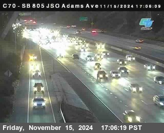 SB 805 at Madison Ave (Off Ramp)