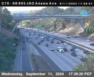 SB 805 at Madison Ave (Off Ramp)