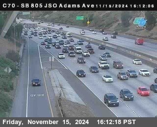 SB 805 at Madison Ave (Off Ramp)