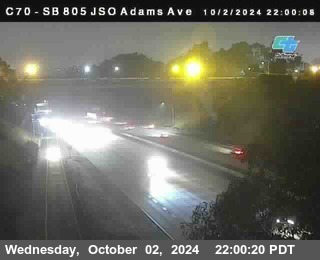 SB 805 at Madison Ave (Off Ramp)