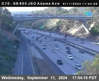 SB 805 at Madison Ave (Off Ramp)