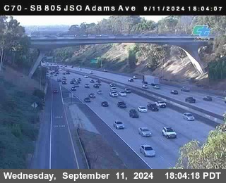 SB 805 at Madison Ave (Off Ramp)