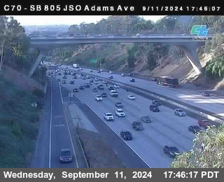 SB 805 at Madison Ave (Off Ramp)