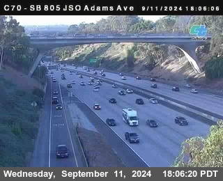 SB 805 at Madison Ave (Off Ramp)