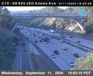 SB 805 at Madison Ave (Off Ramp)