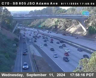 SB 805 at Madison Ave (Off Ramp)