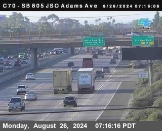 SB 805 at Madison Ave (Off Ramp)