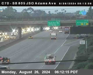 SB 805 at Madison Ave (Off Ramp)