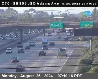 SB 805 at Madison Ave (Off Ramp)