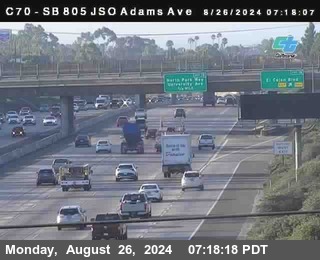 SB 805 at Madison Ave (Off Ramp)