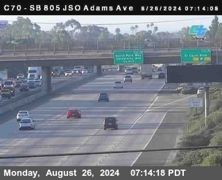 SB 805 at Madison Ave (Off Ramp)