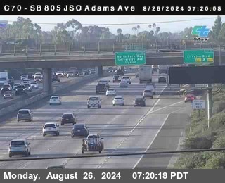 SB 805 at Madison Ave (Off Ramp)