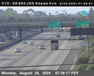 SB 805 at Madison Ave (Off Ramp)