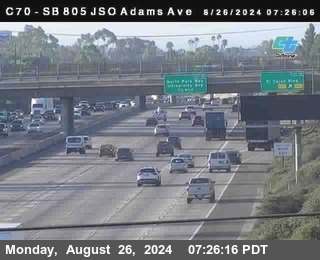 SB 805 at Madison Ave (Off Ramp)