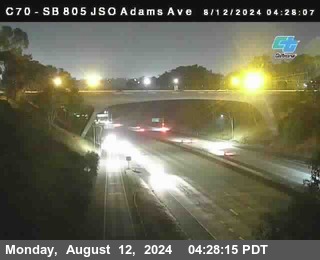 SB 805 at Madison Ave (Off Ramp)