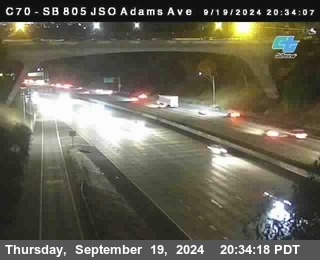 SB 805 at Madison Ave (Off Ramp)