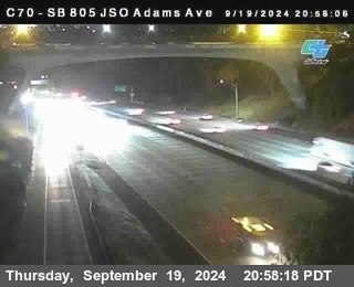 SB 805 at Madison Ave (Off Ramp)