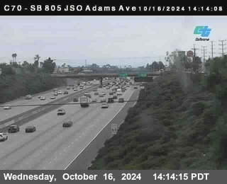 SB 805 at Madison Ave (Off Ramp)