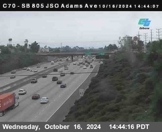 SB 805 at Madison Ave (Off Ramp)