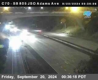 SB 805 at Madison Ave (Off Ramp)