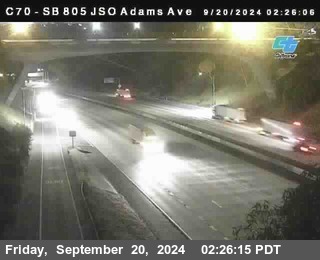 SB 805 at Madison Ave (Off Ramp)