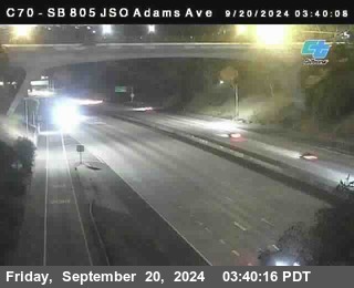 SB 805 at Madison Ave (Off Ramp)