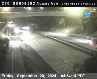 SB 805 at Madison Ave (Off Ramp)