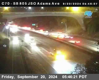 SB 805 at Madison Ave (Off Ramp)