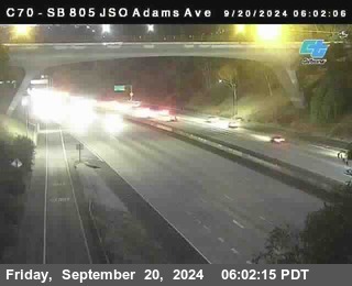 SB 805 at Madison Ave (Off Ramp)