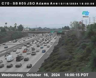 SB 805 at Madison Ave (Off Ramp)