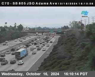 SB 805 at Madison Ave (Off Ramp)