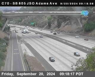 SB 805 at Madison Ave (Off Ramp)