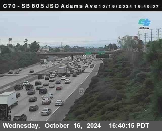 SB 805 at Madison Ave (Off Ramp)