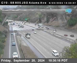 SB 805 at Madison Ave (Off Ramp)