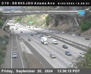 SB 805 at Madison Ave (Off Ramp)