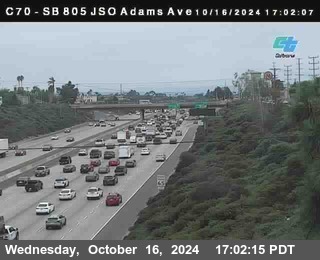 SB 805 at Madison Ave (Off Ramp)