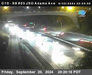 SB 805 at Madison Ave (Off Ramp)