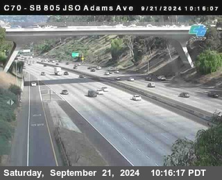 SB 805 at Madison Ave (Off Ramp)