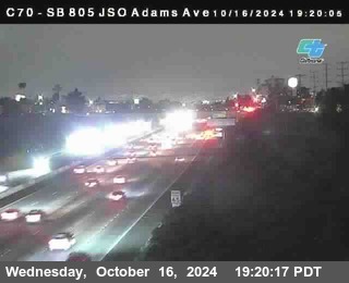 SB 805 at Madison Ave (Off Ramp)