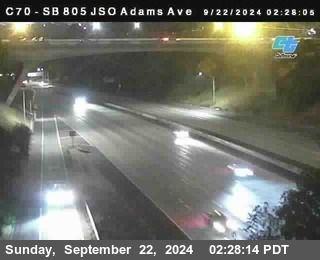 SB 805 at Madison Ave (Off Ramp)