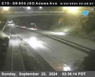 SB 805 at Madison Ave (Off Ramp)